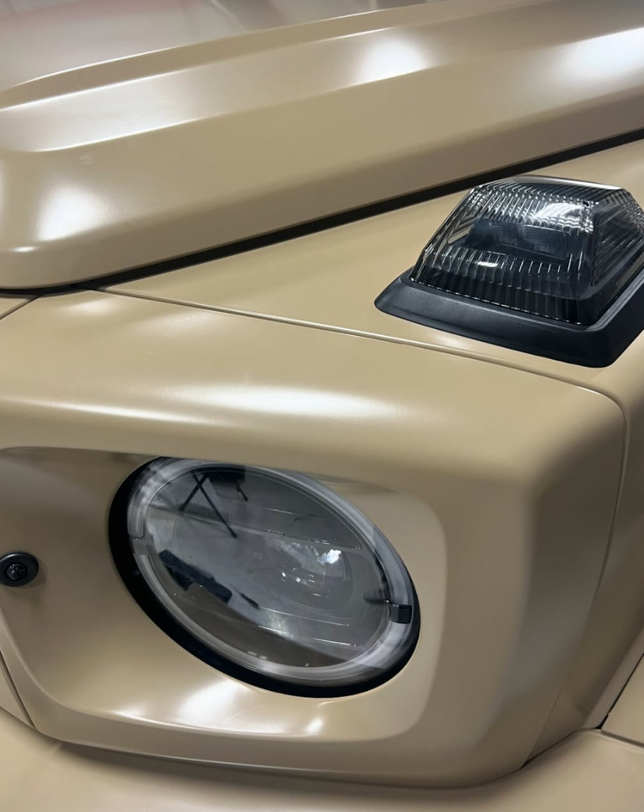 G-Wagon Tan Front Detail