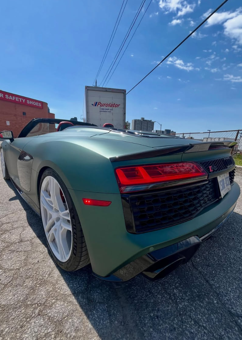R8 Rear Quarter